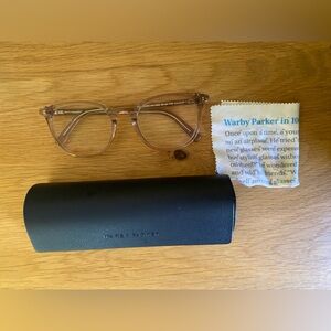Warby Parker anti-blue light frame glasses